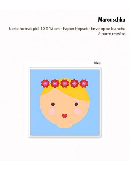 Carte Maroushka, Fifi Mandirac Carte Maroushka, Fifi Mandirac