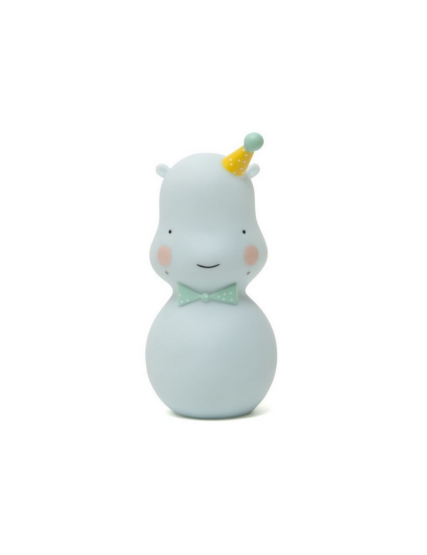 eef lillemor hippo night light soft celadon