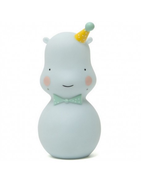 eef lillemor hippo night light soft celadon