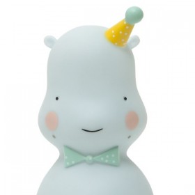 eef lillemor hippo night light soft celadon