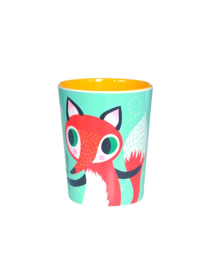 Helen Dardik Mint Fox Melamine Cup