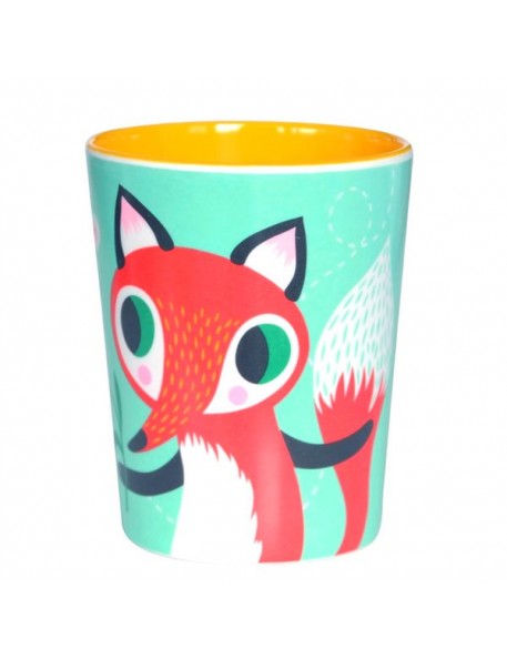 Helen Dardik Mint Fox Melamine Cup