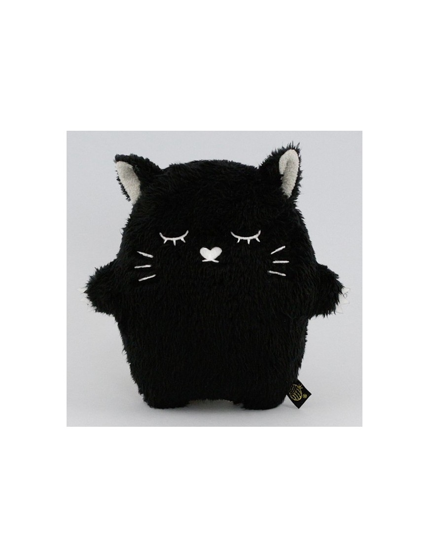 black cat plushie
