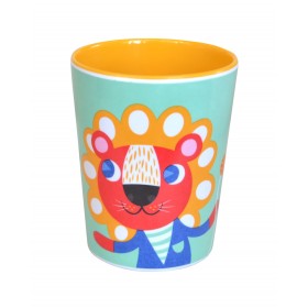 Helen Dardik Mint Lion Melamine cup