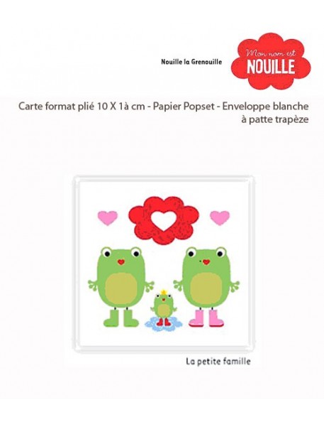 Carte Nouille la Grenouille, Fifi Mandirac