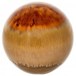 Bloomingville globe en porcelaine glacée (Ø9,5cm)