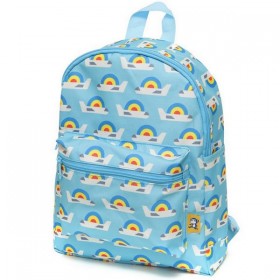 Lemonni backpack airplanes - blue