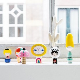 figurines en bois "mr sun & friends" (suzy ultman) | Petit Monkey