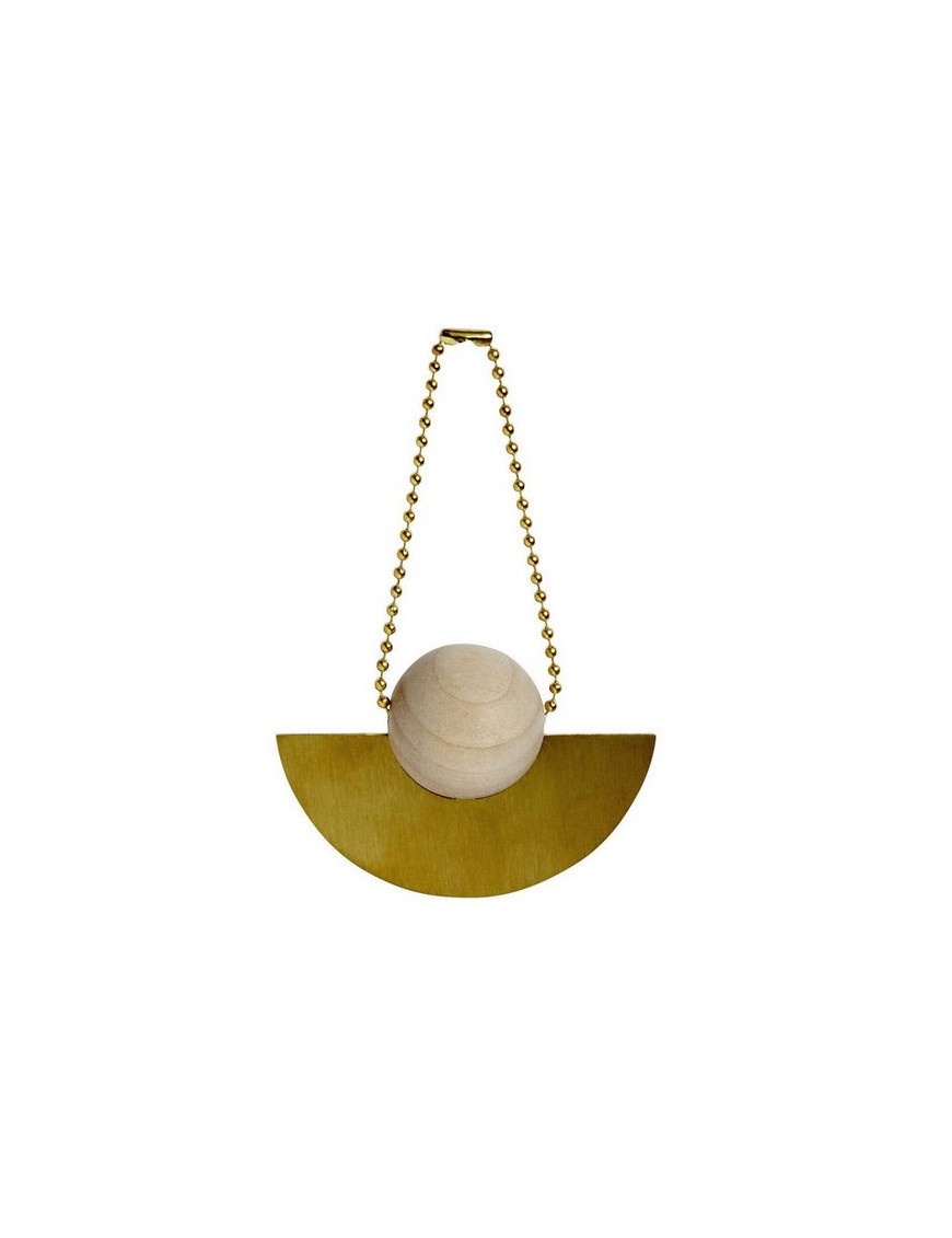 oyoy christmas ornament nature lucia- wood & brass