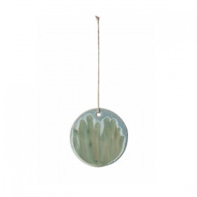 Ferm Living ceramic ornament - green