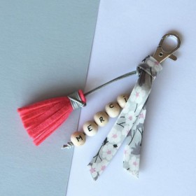 Creative kit : Create your bag charms (x3) - pink