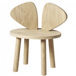 Mouse chair oak Nofred