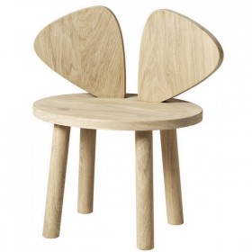 Mouse chair oak Nofred