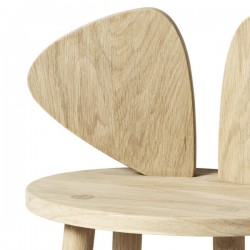 Mouse chair oak Nofred