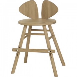 Mouse chair junior oak NOFRED