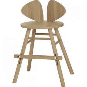 Mouse chair junior oak NOFRED