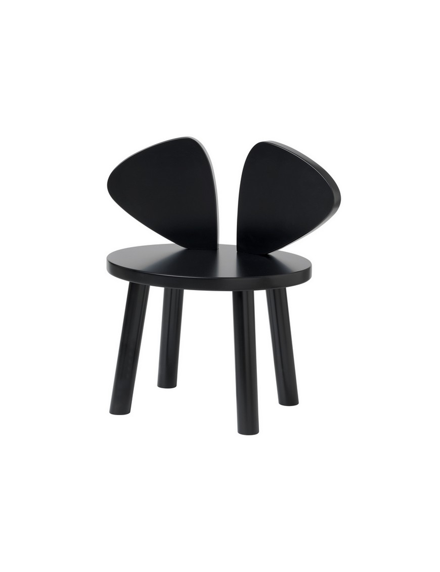 Mouse chair black Nofred