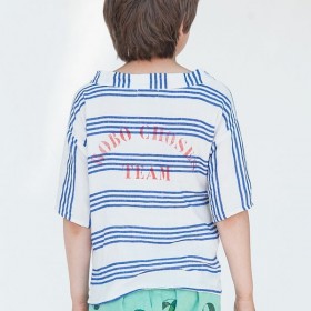 Bobo choses striped kimono shirt