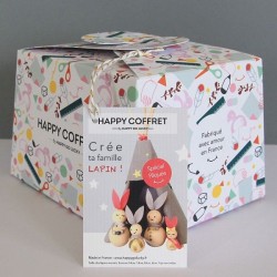 Kit créatif crée ta famille lapin