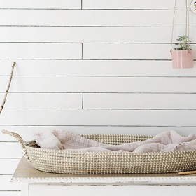 Panier à langer Reva Olli Ella avec accessoires pour le change de bébé