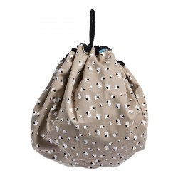 sac de rangement enfant "play sack": beige | Oyoy