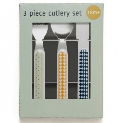 Kids cutlery set : mouse drops pebble | Haciendo el indio