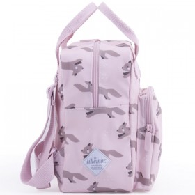 Eef lillemor - backpack : fox (pink)