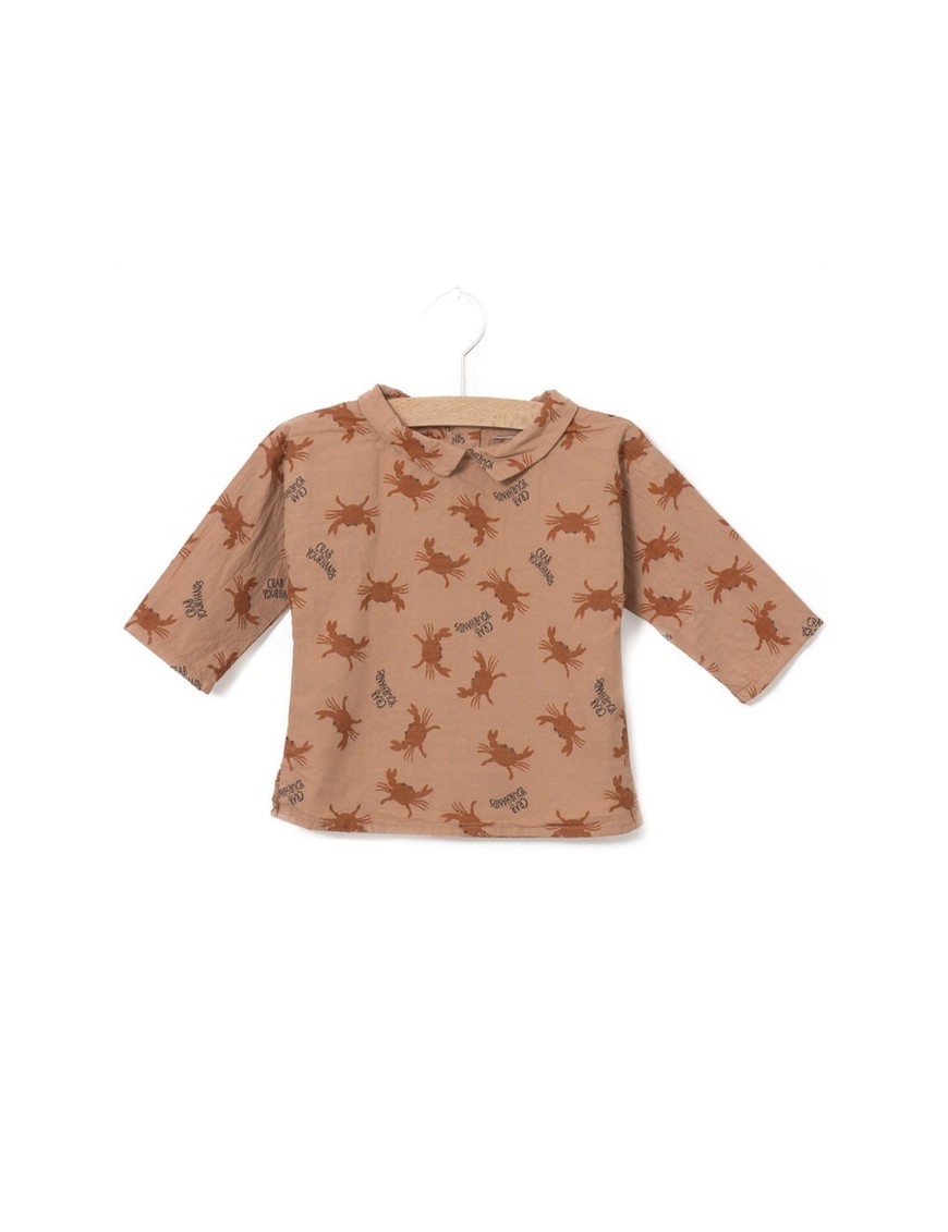 Bobo Choses blouse bébé "crab your hand"