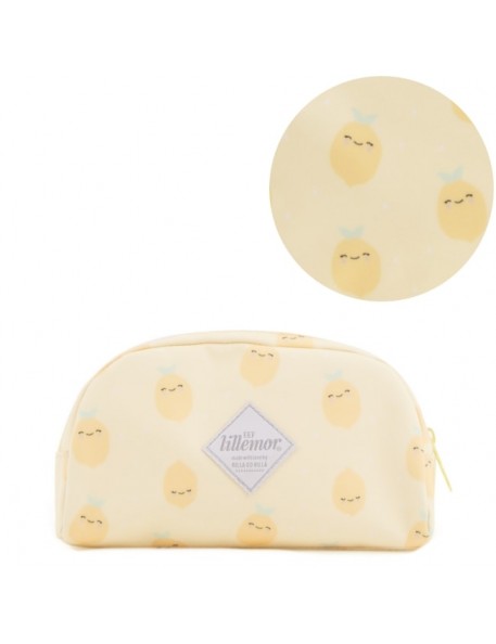 eef lillemor pencil case: lemon - yellow