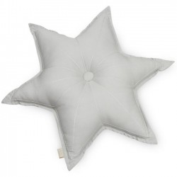 Camcam Copenhagen - coussin étoile gris (diam.50cm)