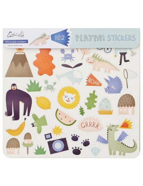 Olli Ella - Stickers Playpa "jungle"