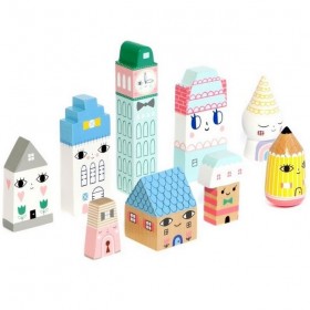 figurines en bois : "Suzi's city" - Petit Monkey