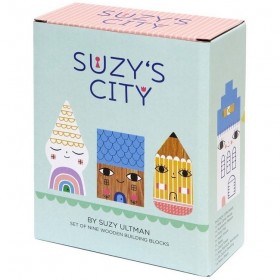 figurines en bois : "Suzi's city" - Petit Monkey