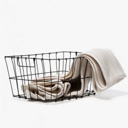 FOG LINEN - market basket- large