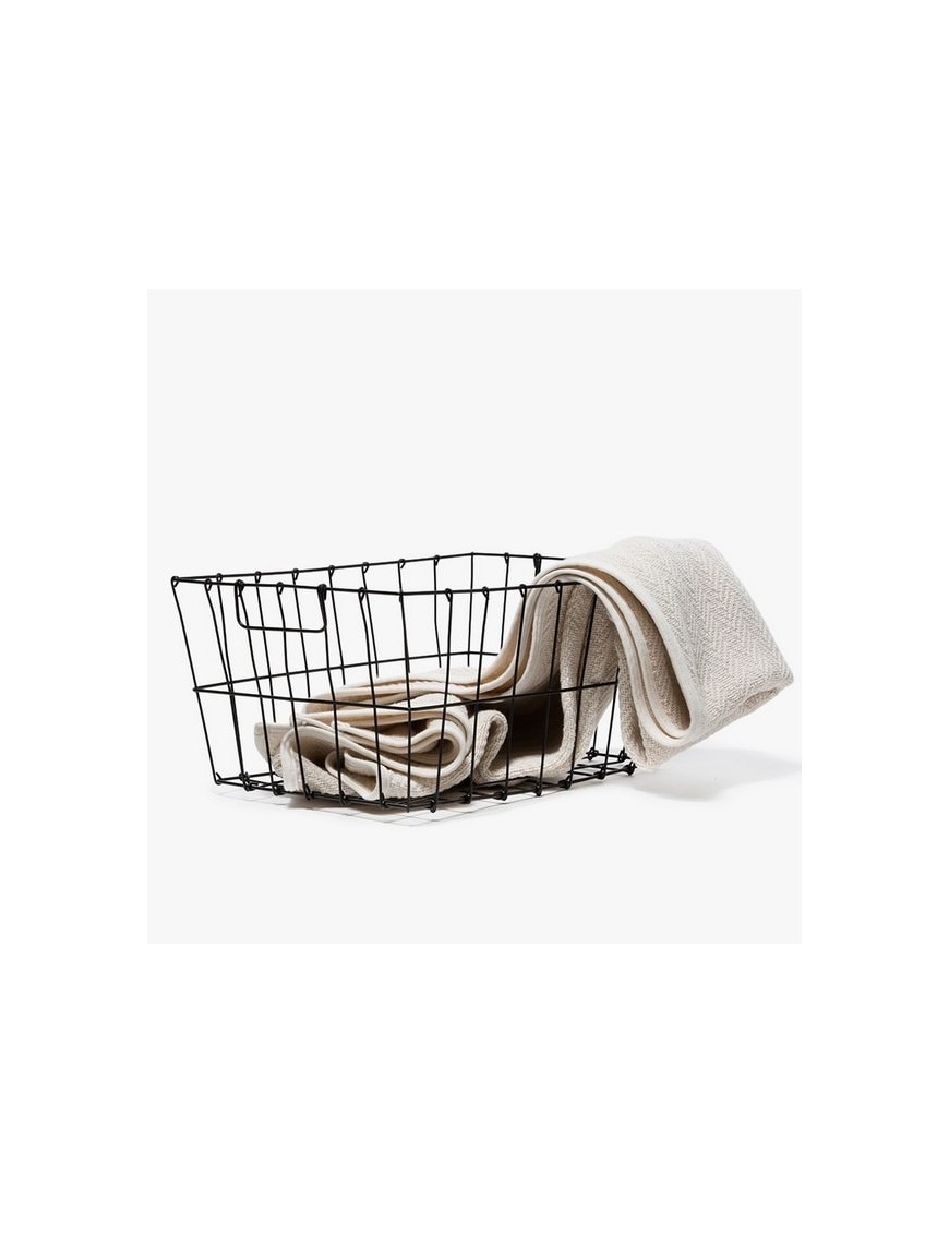 FOG LINEN - market basket- large