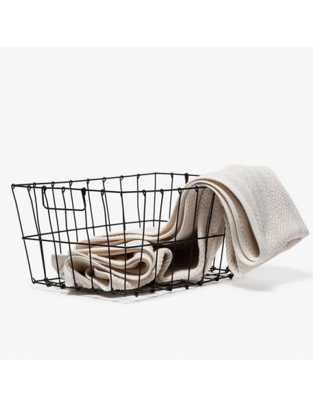 FOG LINEN - market basket- large