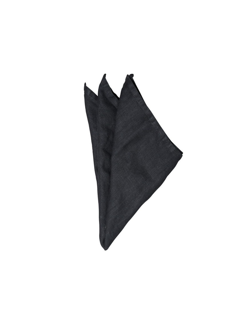 linen napkin : black (45x45cm) - On Interior