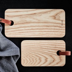 wooden cutting board : ash wood (34x16cm) - On Interior