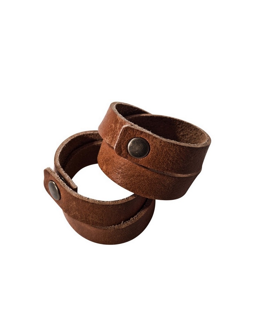 leather napkin ring (set of 2) - Village / On Interior