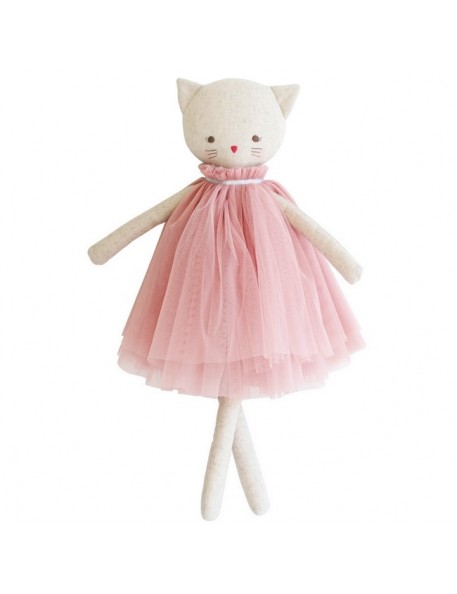 Alimrose Design - poupée chat en lin : Aurélie (48cm) Alimrose Design - poupée chat en lin : Aurélie (48cm)