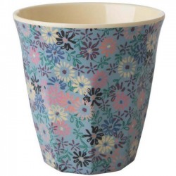 Rice - melamine cup: Small Flower (medium)