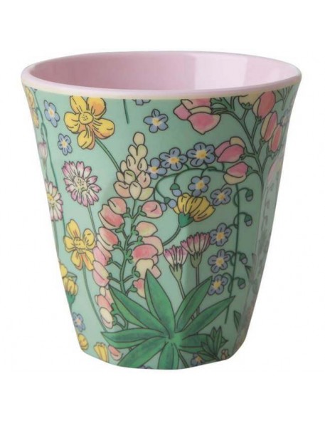 Rice - melamine cup: Lupin (medium) Rice - melamine cup: Lupin (medium)