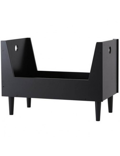 lit de poupée design: gris anthracite - Oyoy lit de poupée design: gris anthracite - Oyoy