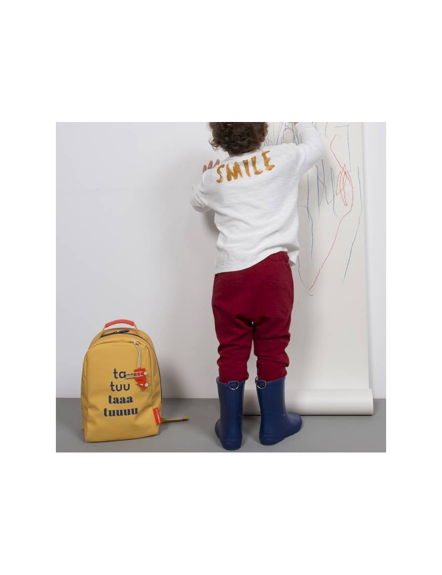 sticky lemon mini backpack