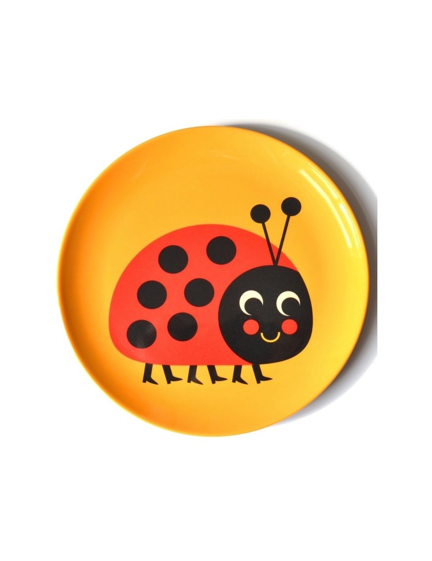 Ingela P. Arrhenius - assiette enfant coccinelle