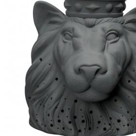 Byon - table lamp lion "Aslan" (black porcelain)