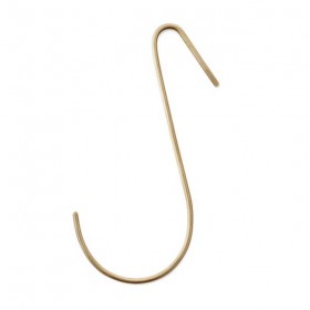 brass J hook - large - FOG LINEN WORK