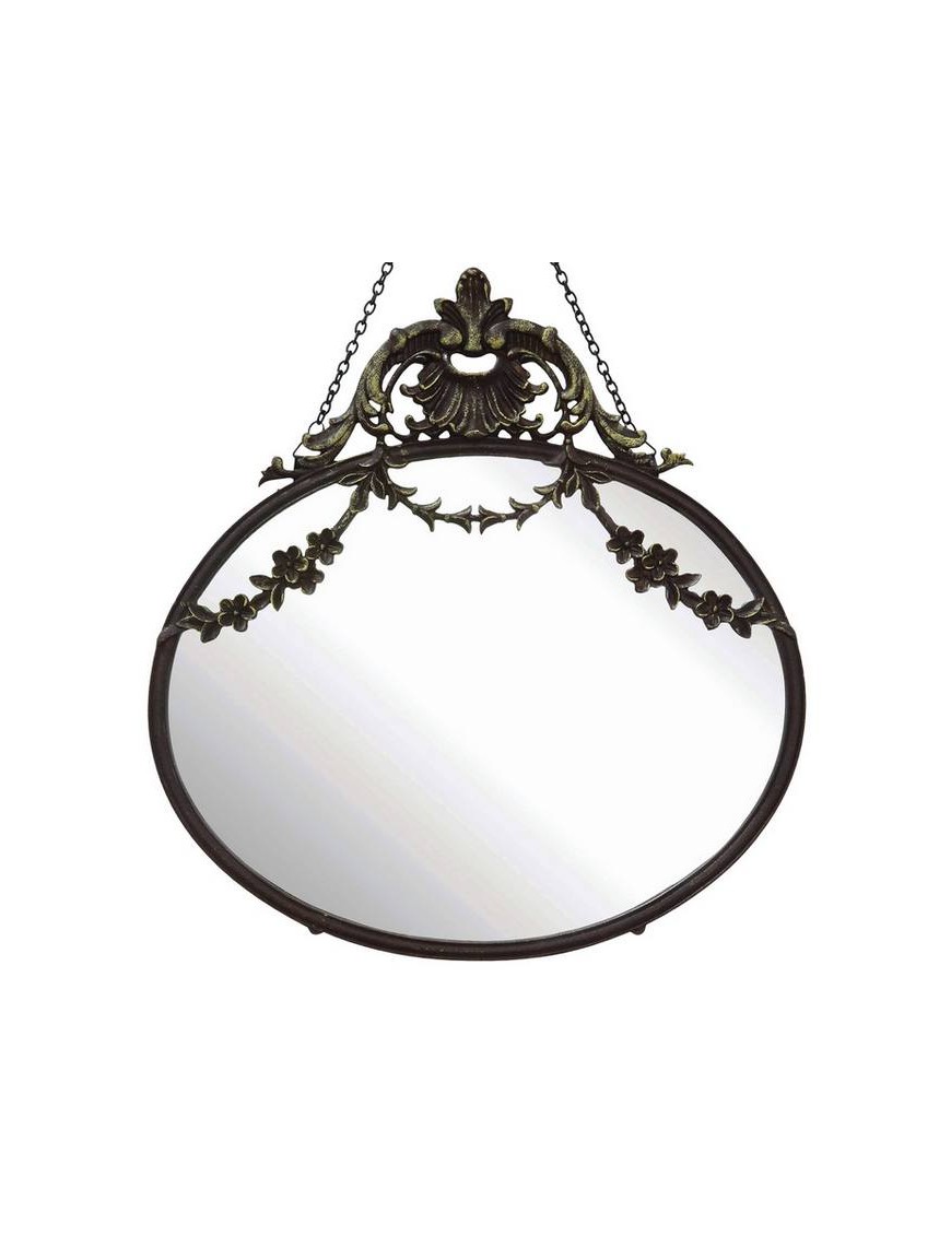 Bloomingville - wall mirror "Chateau collection" : black