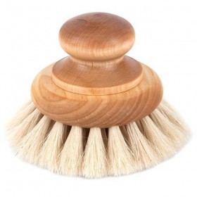 Brosse de bain ronde en bois - Iris Hantverk