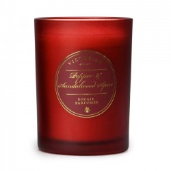 Bougie de Noël "Poivre & Santal" (45h) - Victorian